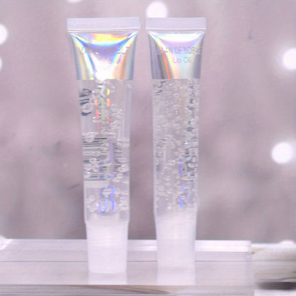 12Pcs/Set, Lip Oil Gift Set, Gifts For Women, Transparent Hose Colorless Moisturizing Lip Oil Lip Gloss, Smoothes Lip Lines Lip Honey