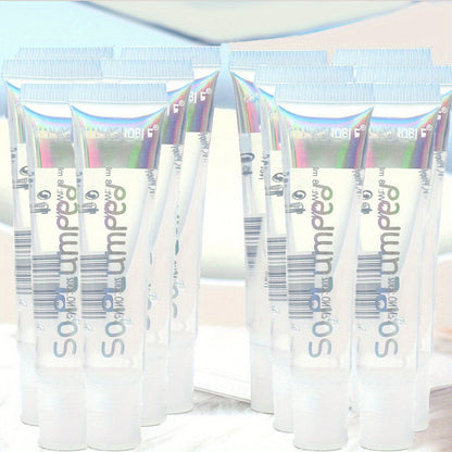 12Pcs/Set, Lip Oil Gift Set, Gifts For Women, Transparent Hose Colorless Moisturizing Lip Oil Lip Gloss, Smoothes Lip Lines Lip Honey