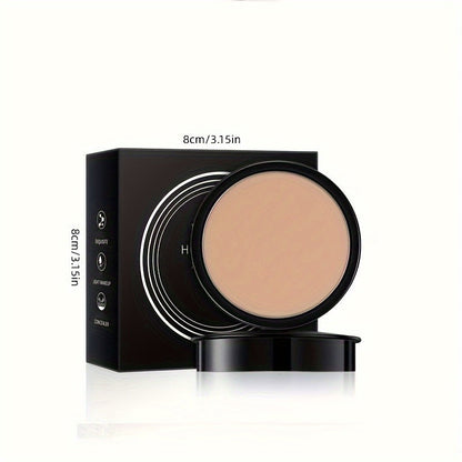 Honey Velvet Soft Light-Weight Powder - Oil Absorbing, Hydrating & Non-Drying - Travel-Ready, Portable Compact for a Flawless, Radiant Glow Anywhere