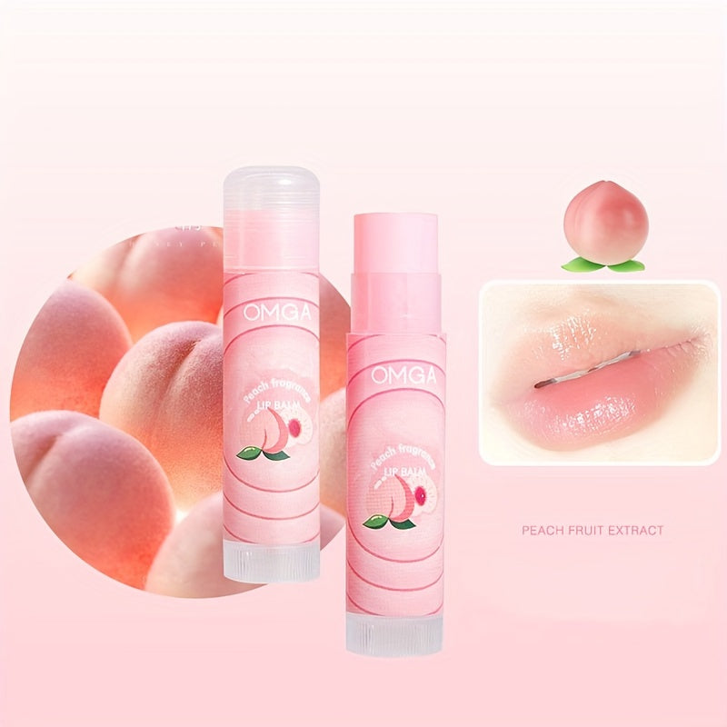 4pcs Fruit Moisturizing Jelly Color-changing Lipstick Set Gift Box Moisturizing Lip Balm Brightens And Lightens The Natural Nude Makeup Of Lip Lines, And Fruit Honey-flavored Lipstick Hydrating Moisturizing Lip Balm Valentine