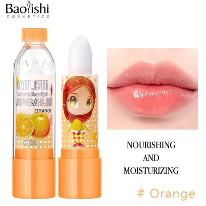 Luxurious Aloe Vera Honey Lip Balm - Nourishing Lipstick for Soft and Radiant Lips with Fruity Scent, Plant Squalane, Moisturizing and Lightening Properties - Perfect Valentine's Day Gift for Her