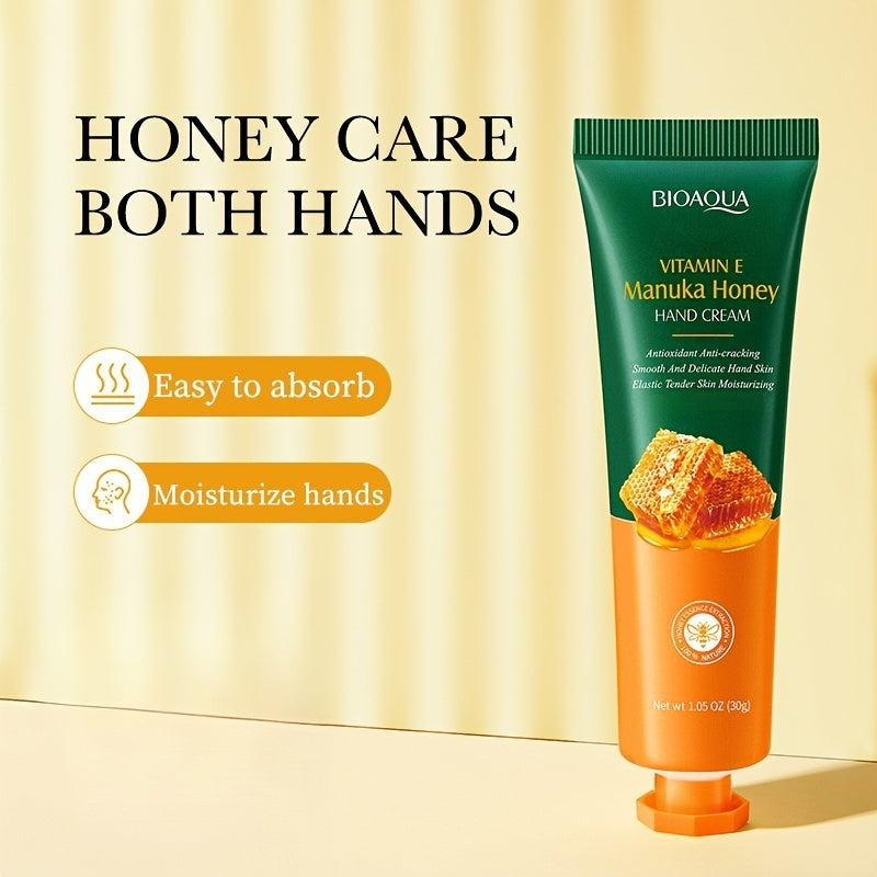 1/3/10pcs, Manulka Honey Hand Cream For Dry Crack Skin, Full Of Vitamin E, Hand Moisturizer, Moisturizing And Softening Your Skin