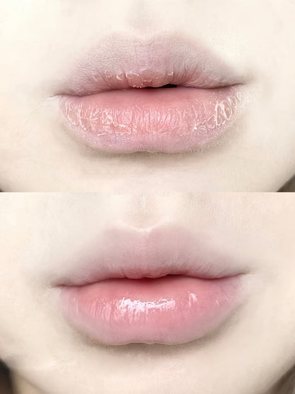 Lip Care Duo Set - Lightweight, Soothing, Moisturizing Lipstick and Nourishing Lip Honey for Dewy, Glass-Like Lips - Perfect Valentine's Day Gift