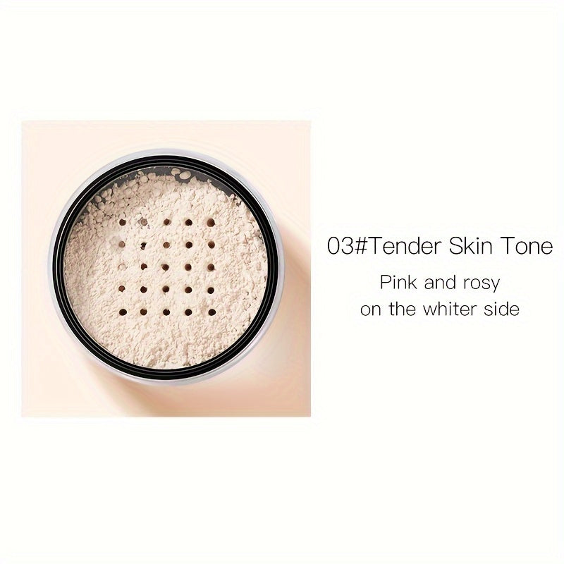 HEYXI Han Yuanxi Air Makeup Powder Loose Powder Honey Powder Oil Control Capacity Concealer Waterproof Sweat-proof Makeup Valentine's Day Gift