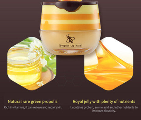 Bee Balm, Lip Balm Honey Pot, Smoothing Lip Lines, Hydrating And Moisturizing Dry And Cracked Lip Valentine's Day Gifts