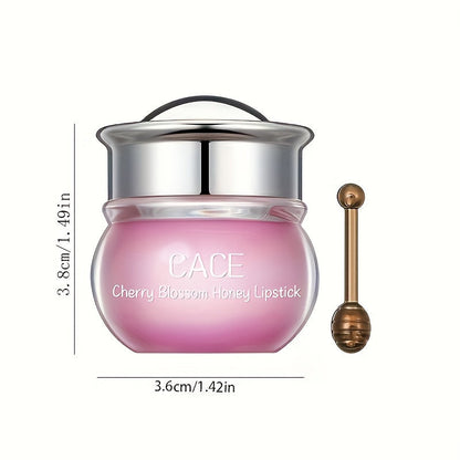 Rose Cherry Honey Peach Lip Gloss - Hydrating and Nourishing Lip Mask for Unisex with Lightening Effect - Moisturizing and Soothing Lip Balm for All Skin Types, Perfect Valentines Day Gift