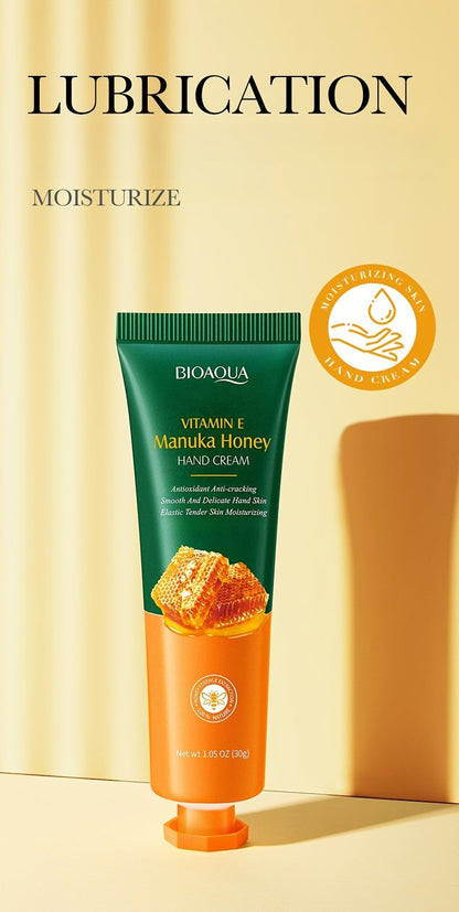 1/3/10pcs, Manulka Honey Hand Cream For Dry Crack Skin, Full Of Vitamin E, Hand Moisturizer, Moisturizing And Softening Your Skin