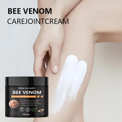 Bee Venom Muscle Massage Cream Contains Natural Ingredients Such as Beekeeping, Aloe Vera, Moisturizing, Caring for Skin, Locking Moisture, Making Soft and Delicate Skin, Moisturizing and Smoothing, Suitable for All Skin Type