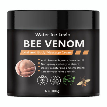 Bee Venom Muscle Massage Cream Contains Natural Ingredients Such as Beekeeping, Aloe Vera, Moisturizing, Caring for Skin, Locking Moisture, Making Soft and Delicate Skin, Moisturizing and Smoothing, Suitable for All Skin Type