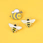 Bee Set Homophonic Be Kind Save Bee Enamel Pins Brooches Bag Clothes Lapel Pin Pink Blue Round Badge Honey Bee Jewelry Gifts