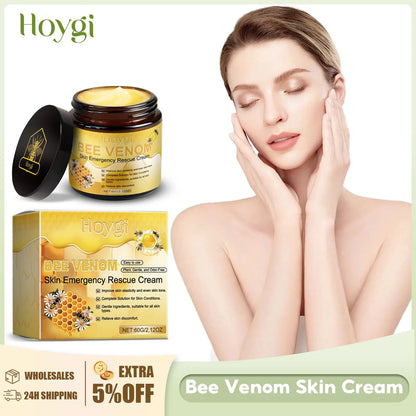 Bee Venom Cream Relieves Redness Repair Damage Skin Strengthens Skin Barrier Deep Moisturizing Skin Care Nourishing Body Cream
