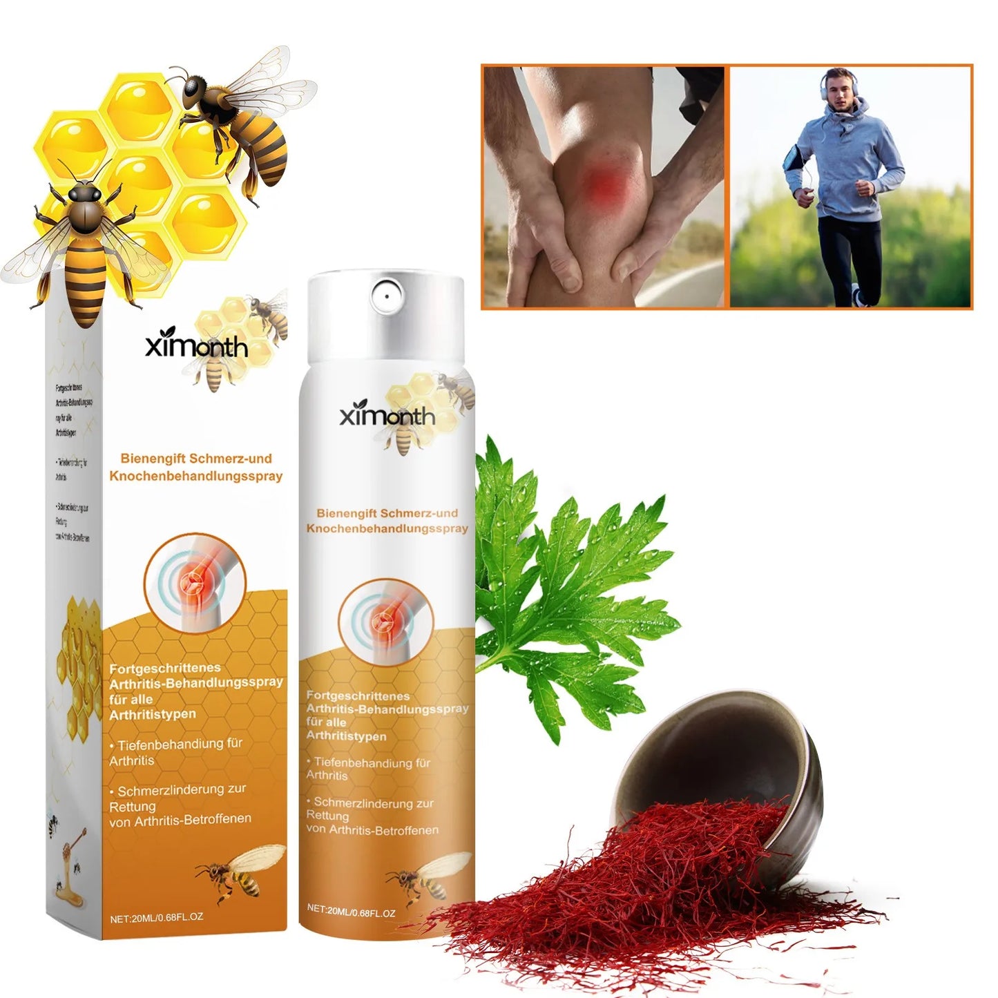 Bee Spray, Bee Joint Spray, Bee Spray, Bee Pain And B One Spray-20ml Daily Maintenance Travel Essentials Fashion 2024