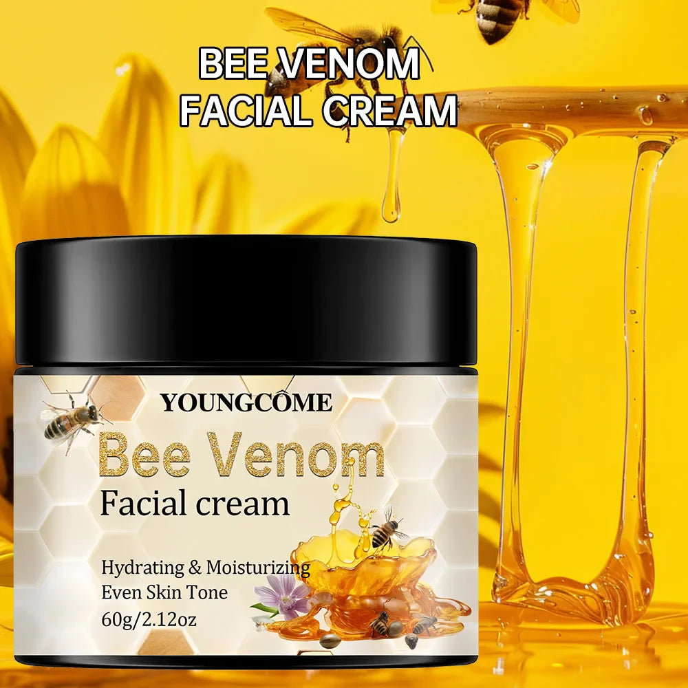Bee Venom Cream Relieves Redness Repair Damage Skin Strengthens Skin Barrier Deep Moisturizing Skin Care Nourishing Body Cream
