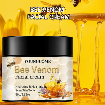 Bee Venom Cream Relieves Redness Repair Damage Skin Strengthens Skin Barrier Deep Moisturizing Skin Care Nourishing Body Cream