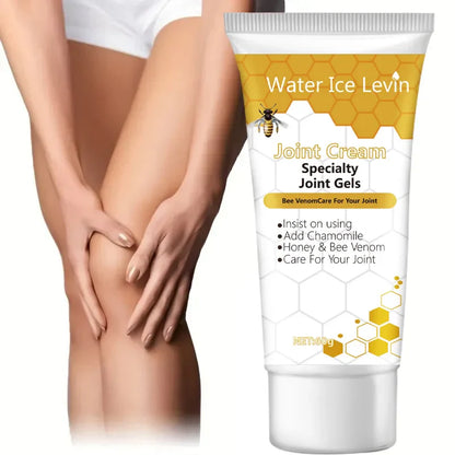 Bee Venom Joint Cream - Hypoallergenic and Soothing Moisturizing Lotion with a Light Fragrance for All Skin Types