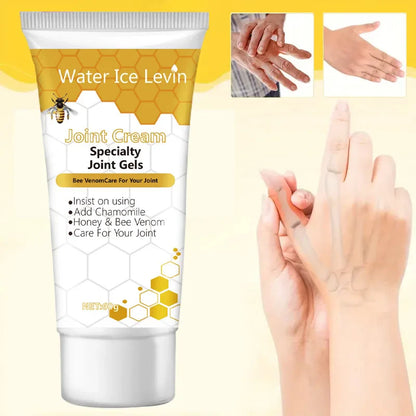 Bee Venom Joint Cream - Hypoallergenic and Soothing Moisturizing Lotion with a Light Fragrance for All Skin Types