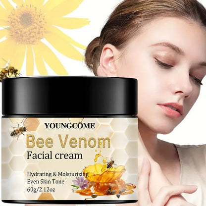Bee Venom Cream Relieves Redness Repair Damage Skin Strengthens Skin Barrier Deep Moisturizing Skin Care Nourishing Body Cream