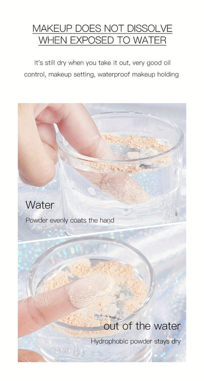 HEYXI Han Yuanxi Air Makeup Powder Loose Powder Honey Powder Oil Control Capacity Concealer Waterproof Sweat-proof Makeup Valentine's Day Gift