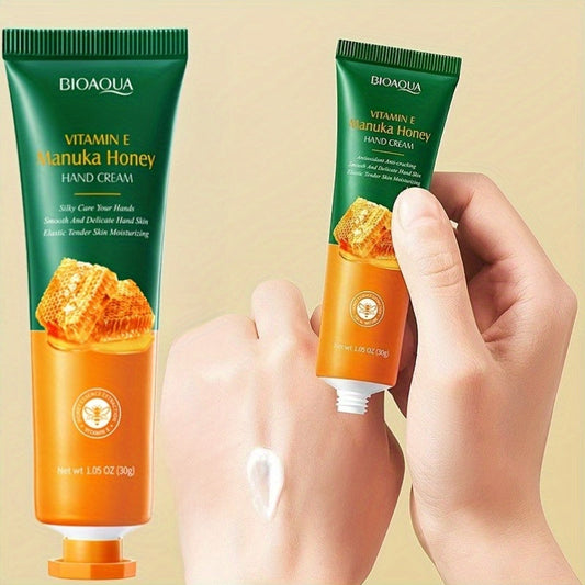 1/3/10pcs, Manulka Honey Hand Cream For Dry Crack Skin, Full Of Vitamin E, Hand Moisturizer, Moisturizing And Softening Your Skin