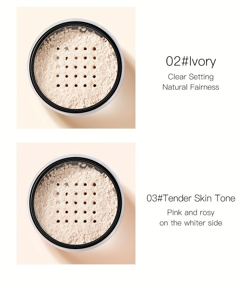 HEYXI Han Yuanxi Air Makeup Powder Loose Powder Honey Powder Oil Control Capacity Concealer Waterproof Sweat-proof Makeup Valentine's Day Gift