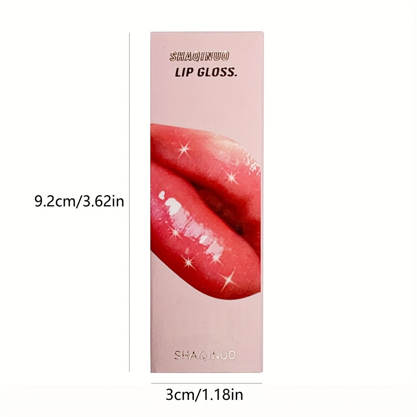 Small Ice Hydrating Plumping Sparkling Lip Honey Lip Glaze Moisturizing Nourishing Water Light Mirror Dewy Lip Golden Fine Flash Pearlescent Galaxy Lip Gloss Tinted Lip Balm Valentine's Day Gifts